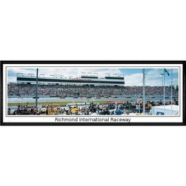 Richmond International Raceway Richmond International Raceway"  - 13.5"x39" Standard Black Frame"