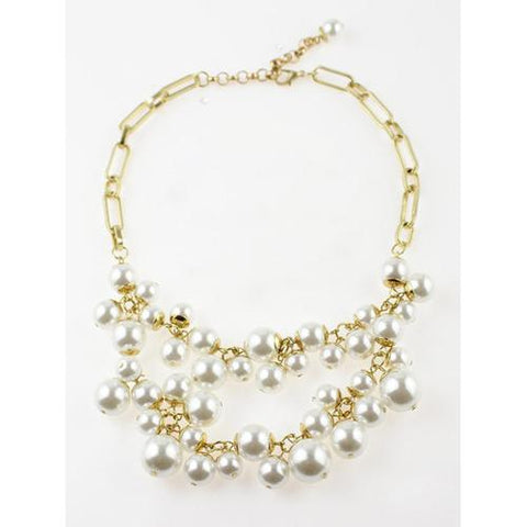 Layered Pearl Necklace