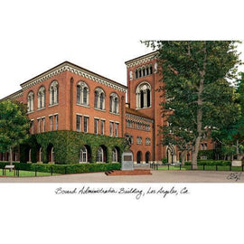 University of Southern California Lithograph Print