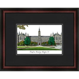 Georgetown University Academic" Framed Lithograph"