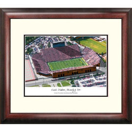 University of Iowa: Kinnick Stadium Alumnus" Framed Lithograph"