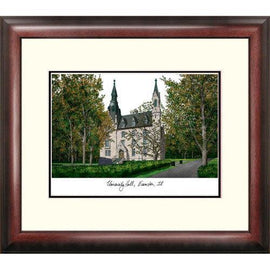 Northwestern University Alumnus" Framed Lithograph"