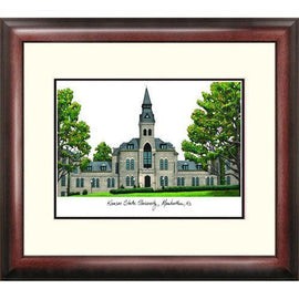 Kansas State University Alumnus" Framed Lithograph"