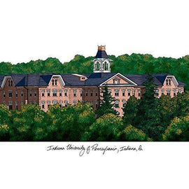 Indiana University of Pennsylvania Lithograph Print