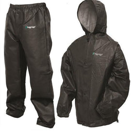 Frogg Toggs Pro Lite Rain Suit Black - X/XXL