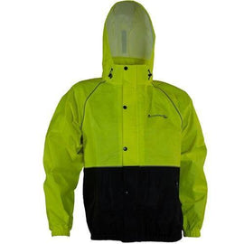 Compass 360 RoadTek Reflective Riding Jacket-Hi-Viz Lime-XX