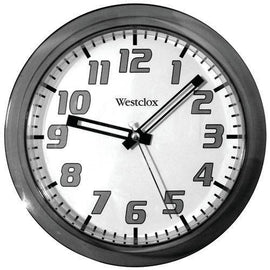 Westclox 7.75&amp;quot; Translucent Wall Clock (black) (pack of 1 Ea)